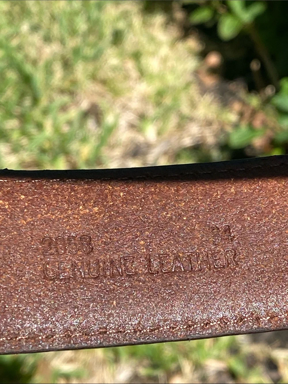 3D Belt timeless brown